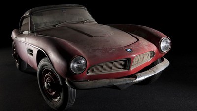 ROT LACKIERTER  BMW 507