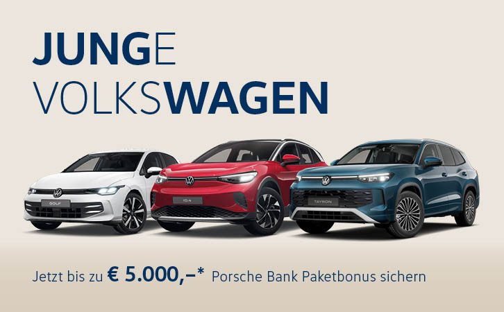 Porsche Bank Paketbonus für Jungwagen