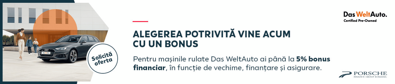 Bonus fianciar la finanțare cu Porsche Leasing